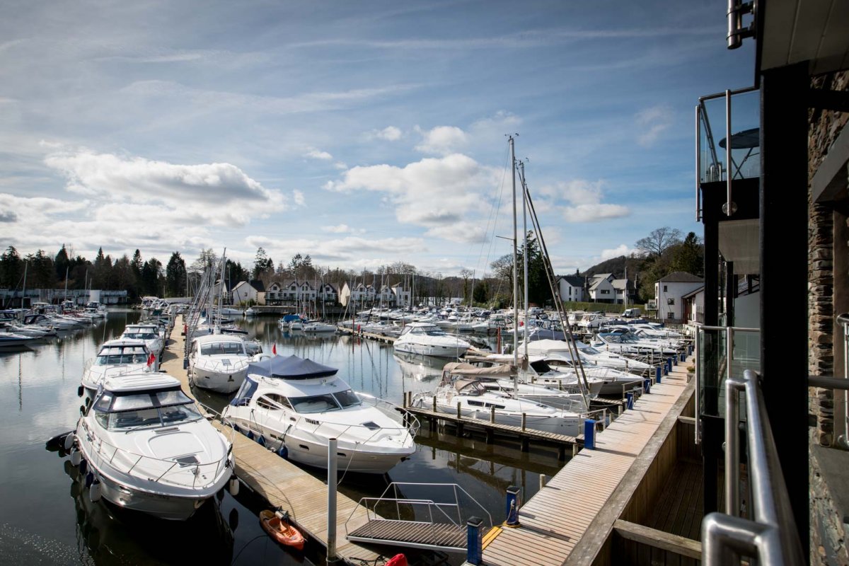 Windermere Marina Village Lakeside apartments, Lake District